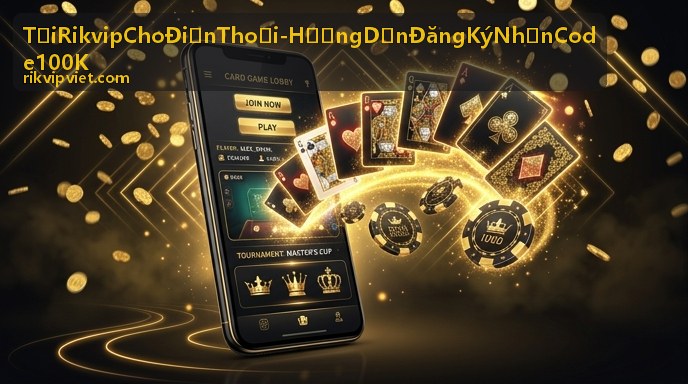 Banner quảng bá tải Rikvip cho điện thoại